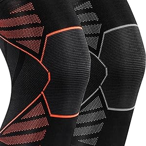 Compression Knee Sleeves running workouts leg pain wraps straps acl cycling football squats sports