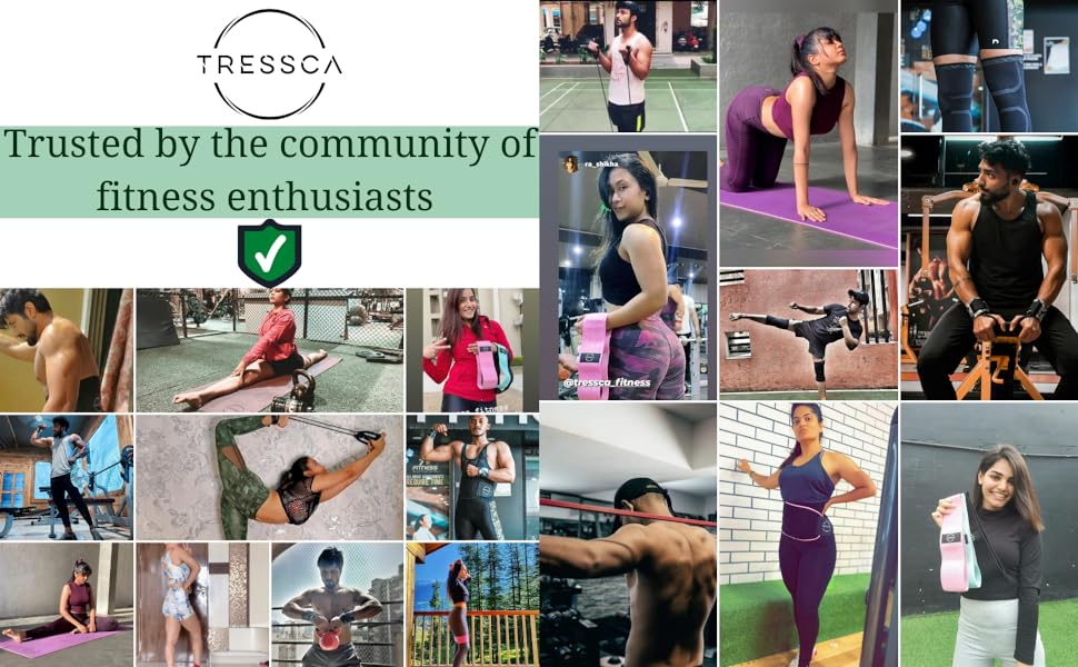 Trusted by a community of fitness enthusiasts
